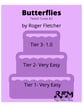 Butterflies (Tiered Tunes #2) Concert Band sheet music cover
